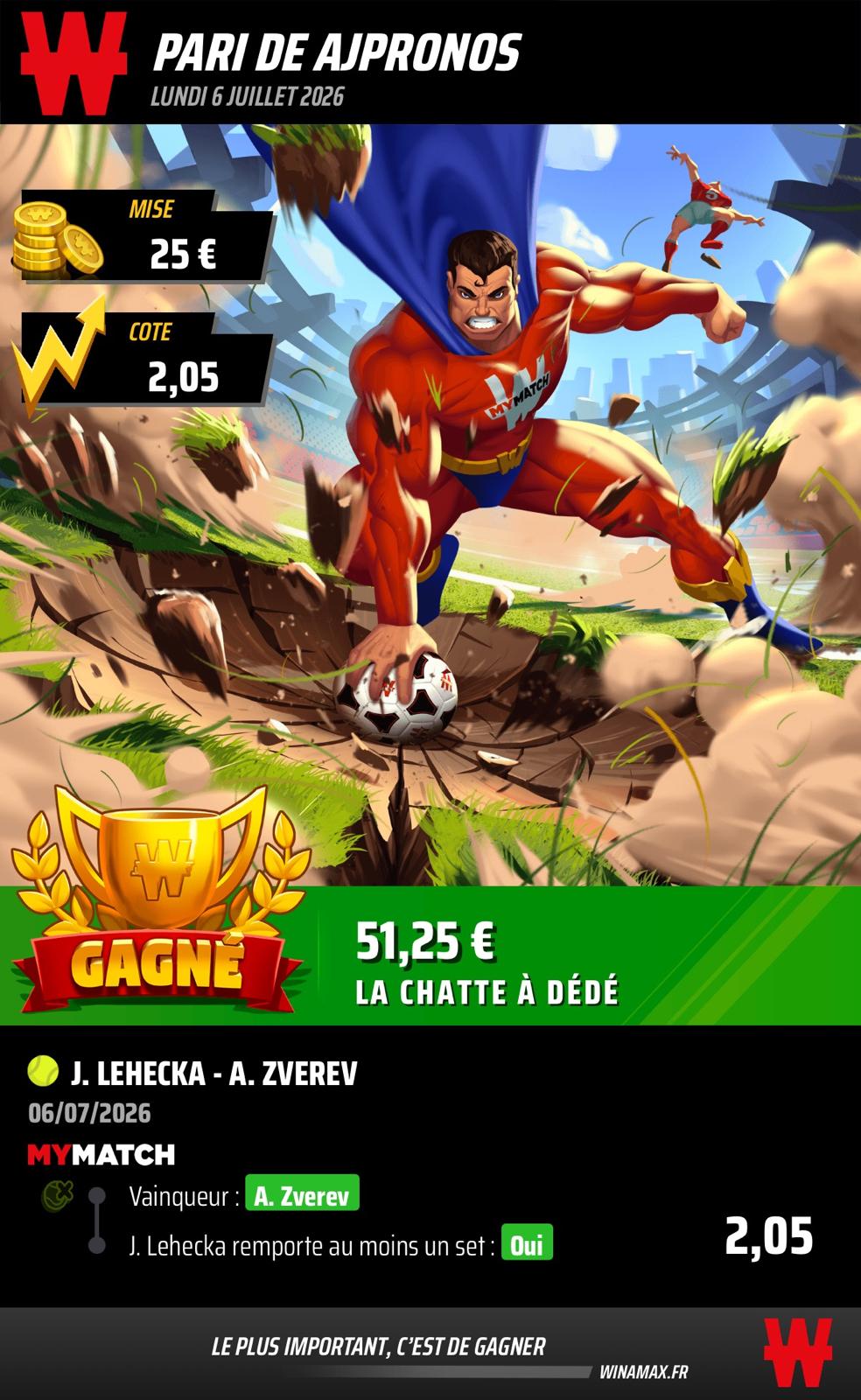 Prono du 6 juillet