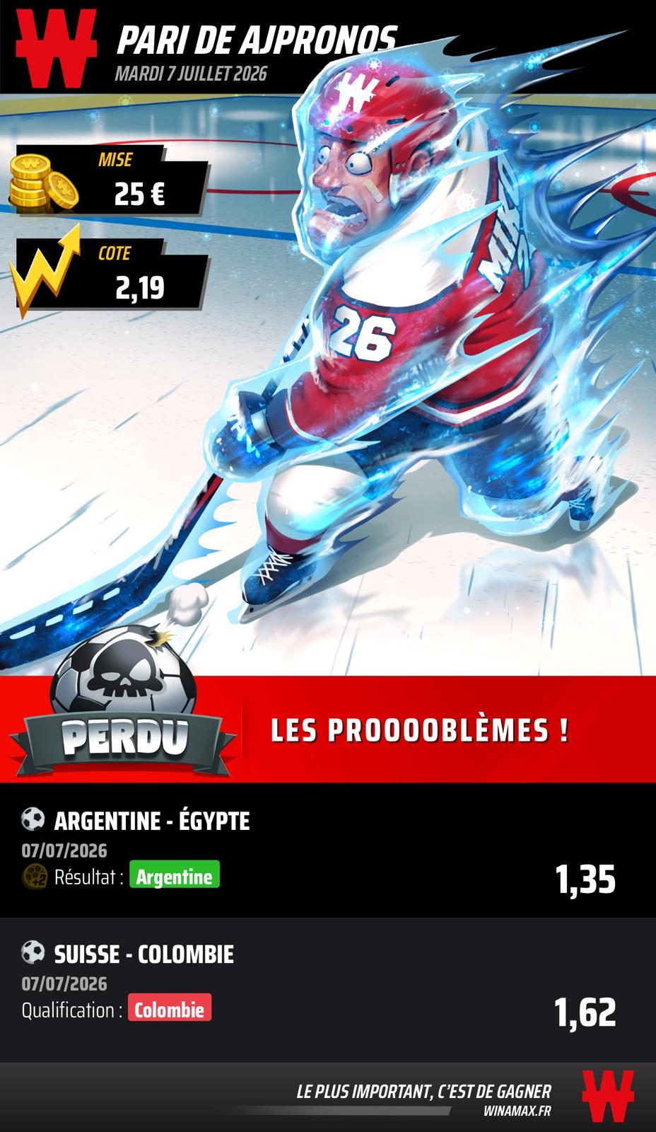 Prono du 7 juillet